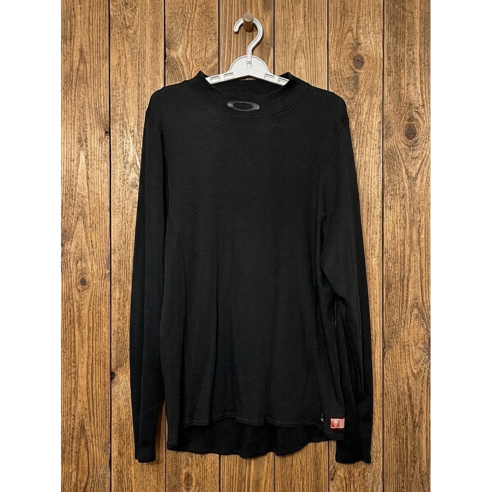 Oakley Y2K CarbonX Fire Resistant Long Sleeve Base Layer Top Black Mens XXL